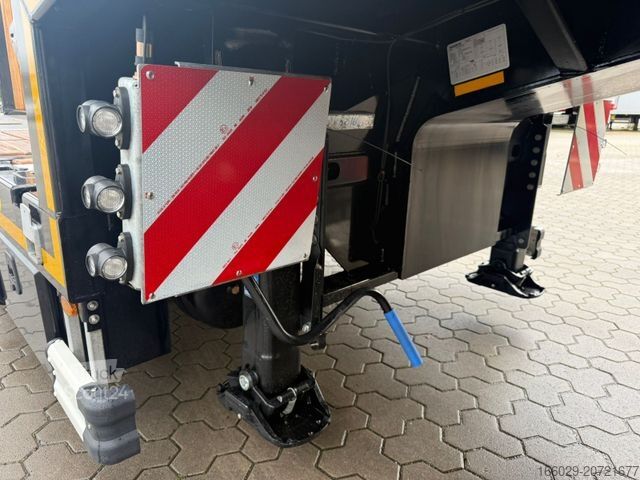 Dieplader oplegger KÄSSBOHRER SLAR3 Tele Tiefbett Radmulden metallisiert