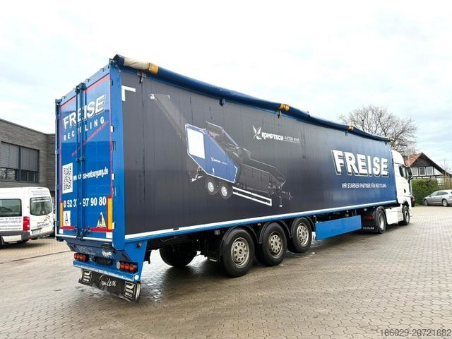 Walking floor semitrailer KNAPEN K200 Schubboden 92m³