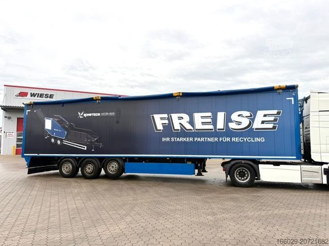 Walking floor semitrailer KNAPEN K200 Schubboden 92m³