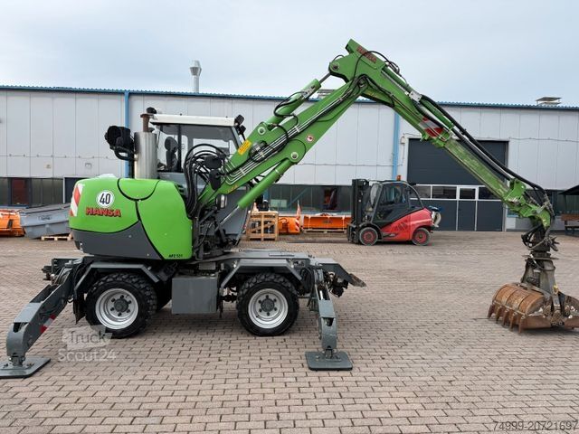 Τροχοφόρος εκσκαφέας Hansa APZ 531H Mobilbagger