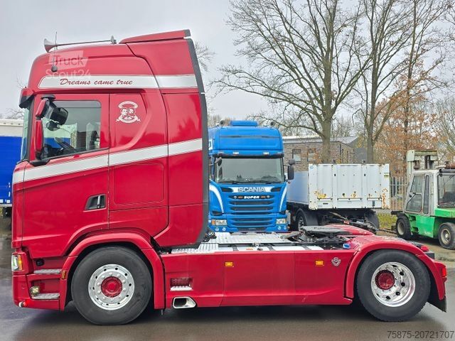 Standaard trekker SCANIA S 650 V8 *Standklima *Alu *Hydraulik *FULL AIR