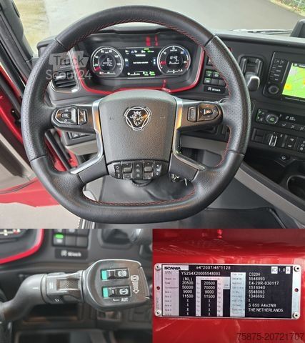 Standaard trekker SCANIA S 650 V8 *Standklima *Alu *Hydraulik *FULL AIR