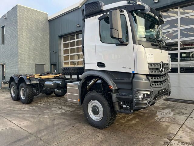 Шасси Mercedes-Benz Arocs 3340 A 6x6 Chassis Cabin