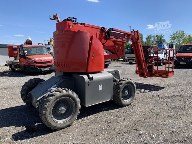 телескопическая рабочая платформа Haulotte HA120PX - 12,4m - 4x4x4 - diesel