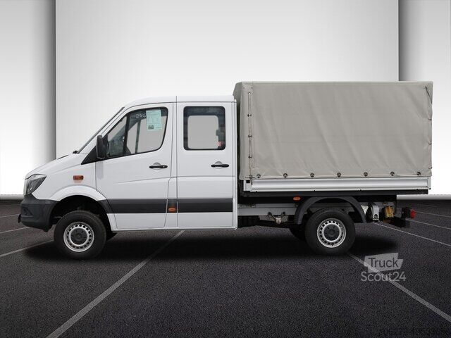 Transporter mit Pritsche & Plane Mercedes-Benz Sprinter 316CDI DOKA,Allrad,Klima