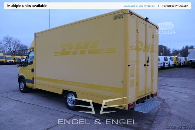 Transporter mit Koffer iveco Daily 35 S11 C30C AUTOMATIK KAMERA Regale LUFT DURCHGANG EURO-5 CoC