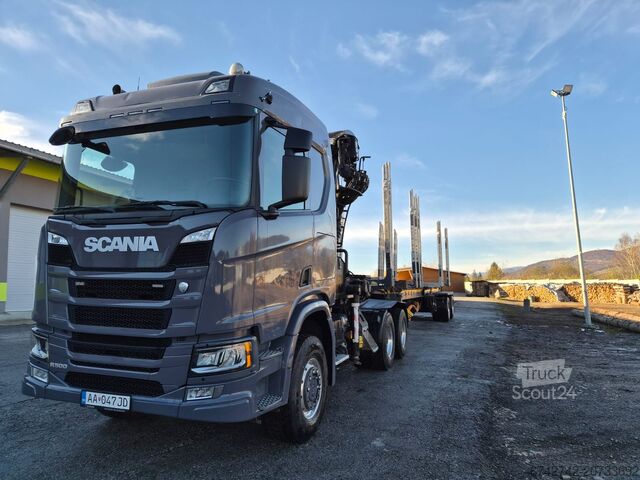 Спеціальний комплект для перевезення лісу SCANIA R500