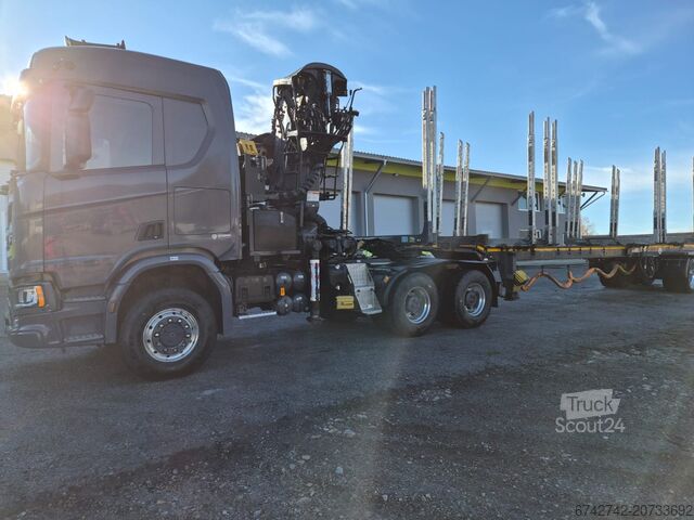 Спеціальний комплект для перевезення лісу SCANIA R500