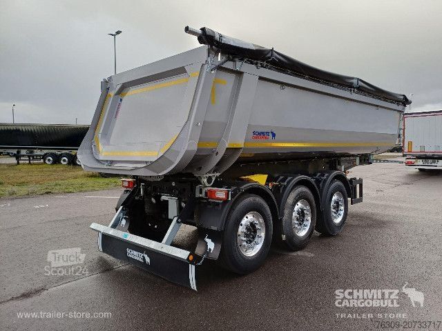 Semi-remorque benne Schmitz Cargobull Kipper Stahlrundmulde 24m³