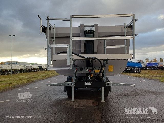 Semi-remorque benne Schmitz Cargobull Kipper Stahlrundmulde 24m³