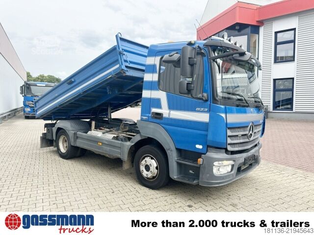 Kiper kombi Mercedes-Benz Atego 823 K 4x2, 2x AHK