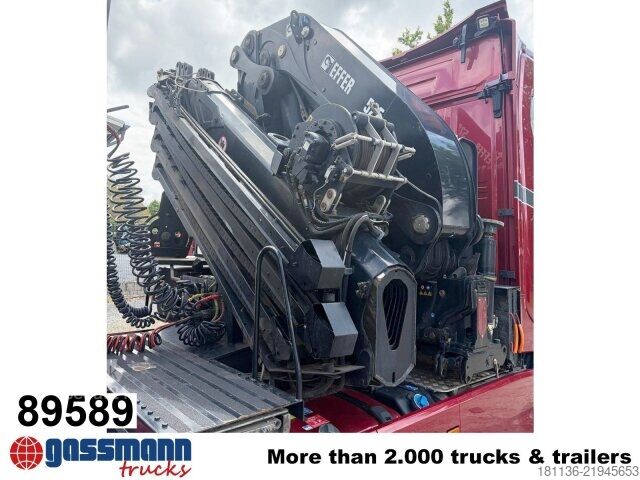 Lastbilsmonterad kran  Kran iQ 525 HP E-6, 16,85m=2,305t, 4 Abstützungen