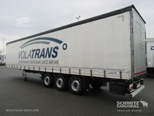 Open semitrailer with tarp Schmitz Cargobull Curtainsider Standard Getränke