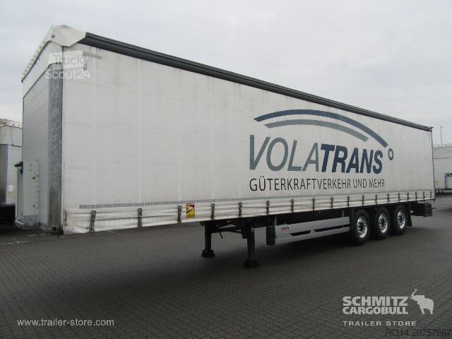 Open semitrailer with tarp Schmitz Cargobull Curtainsider Standard Getränke
