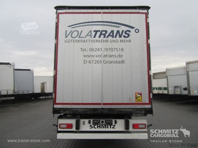 Open semitrailer with tarp Schmitz Cargobull Curtainsider Standard Getränke