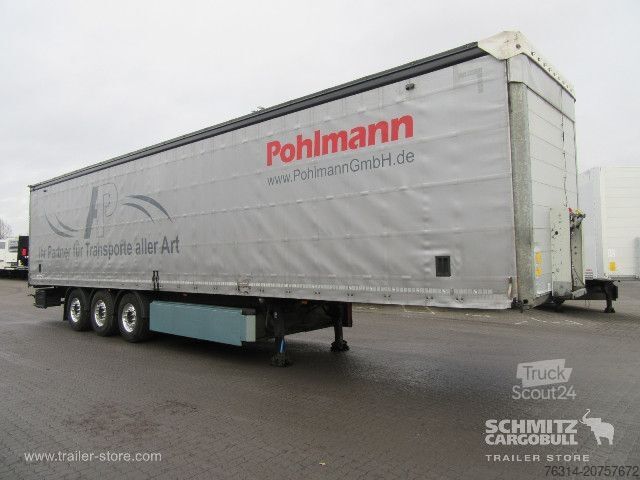 Open semitrailer with tarp Schmitz Cargobull Curtainsider Standard Getränke