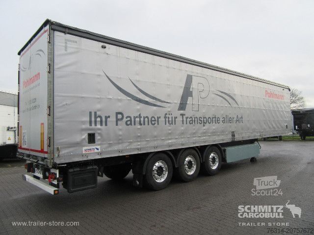 Open semitrailer with tarp Schmitz Cargobull Curtainsider Standard Getränke