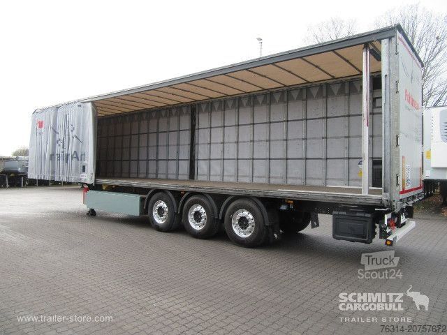 Open semitrailer with tarp Schmitz Cargobull Curtainsider Standard Getränke