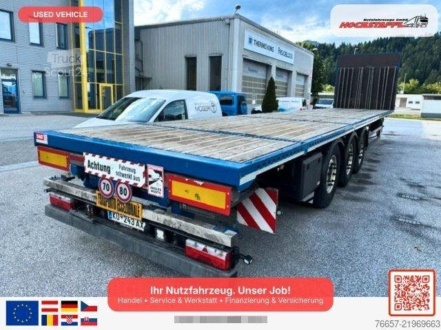 Darbinės platformos puspriekabė SCHWARZMÜLLER J - Serie