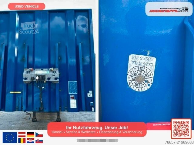 Darbinės platformos puspriekabė SCHWARZMÜLLER J - Serie