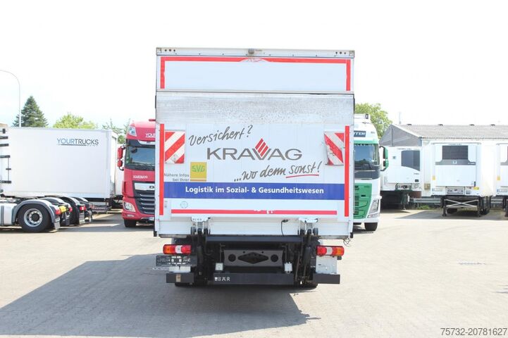 Škatlasti tovornjak Mercedes-Benz Atego 1221 E6 Koffer Klima Kamera LBW Nur 85 Tkm