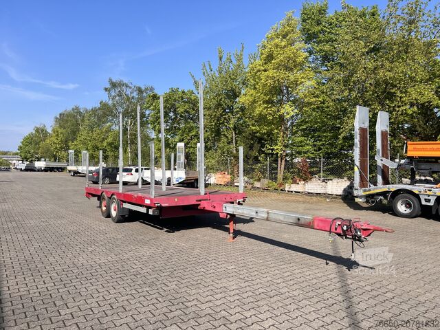 Odprta prikolica Auwaerter X-LTL110 Tandempritsche, ausziehbar
