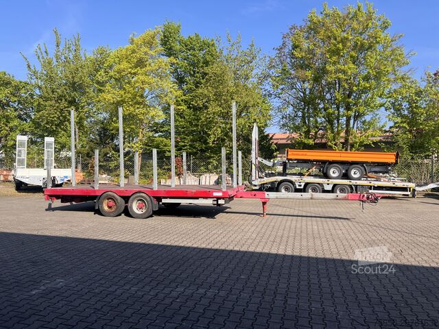 Odprta prikolica Auwaerter X-LTL110 Tandempritsche, ausziehbar