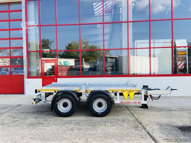 Remorque porte-engins surbaissée Möslein TMH 2 14 t Tandem- Absetzmuldenanhänger,geschlossenen BodenNeufahrzeug