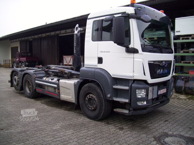 Ruloninė konteinerinė savivartis MAN TGS 26420 6x2 Abroller