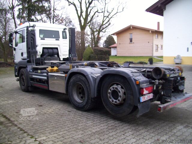 Ruloninė konteinerinė savivartis MAN TGS 26420 6x2 Abroller