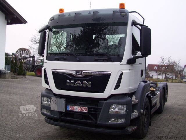 Ruloninė konteinerinė savivartis MAN TGS 26420 6x2 Abroller