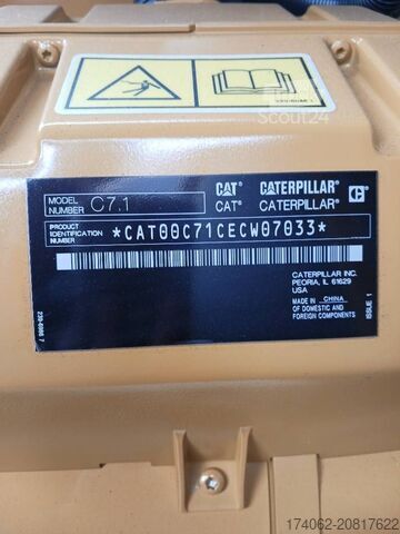 Adalékanyag Caterpillar DE165E0 - 165 kVA Generator - DPX-18016