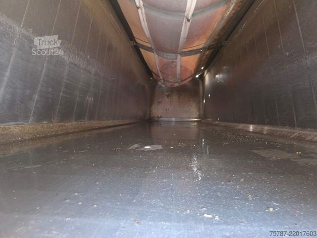 Kippers oplegger WIELTON 50 cbm Getreidemulde, Pendelklappe,Kornschieber