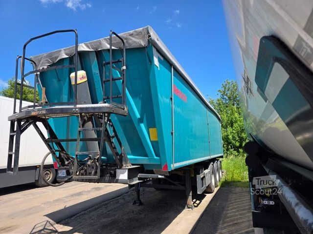 Kippipuoliperävaunu REISCH 48 cbm Getreidekipper, Kornschieber, Lift