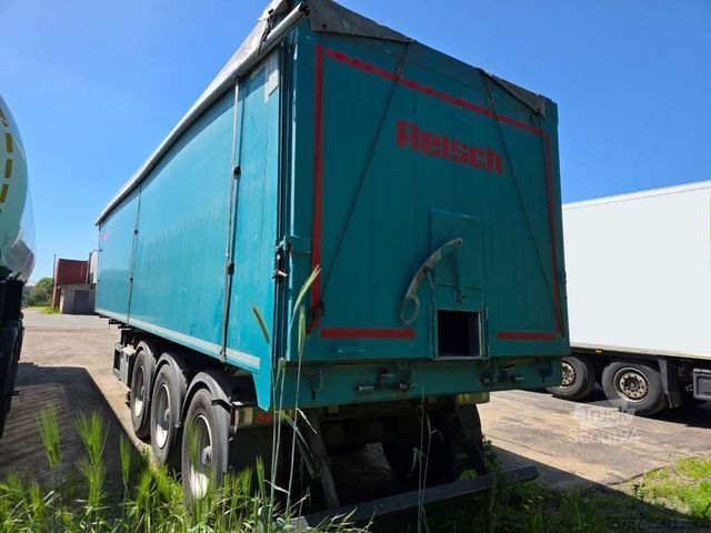 Kippipuoliperävaunu REISCH 48 cbm Getreidekipper, Kornschieber, Lift