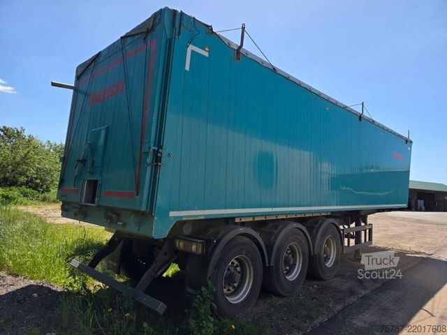Kippipuoliperävaunu REISCH 48 cbm Getreidekipper, Kornschieber, Lift