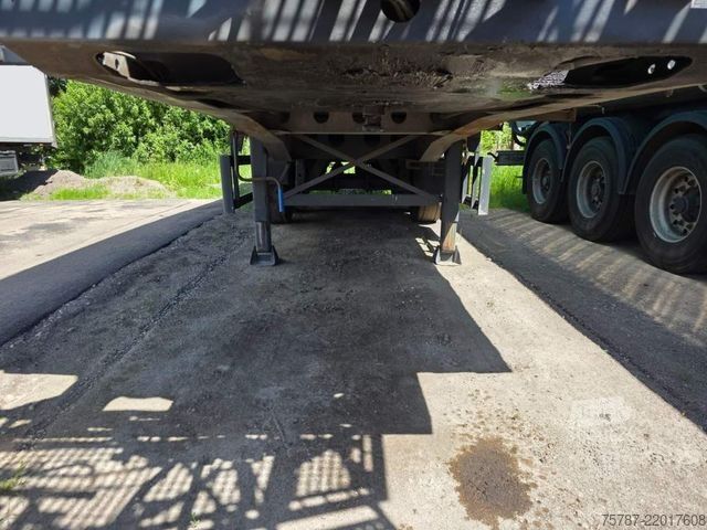 Kippipuoliperävaunu REISCH 48 cbm Getreidekipper, Kornschieber, Lift