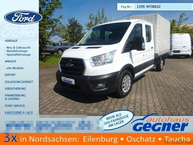 Pick-up bestelwagen FORD Transit Doka Pritsche 350 L2 Trend 130PS 4x4