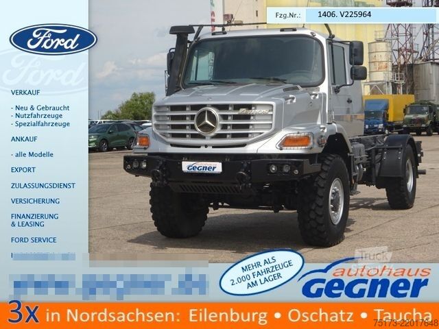 Podvozek nákladního auta MERCEDES-BENZ Zetros 1833 4x4 AHK Standhzg Automatik