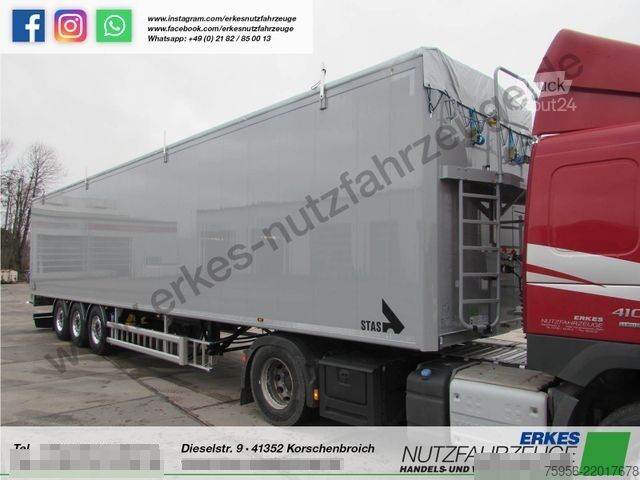 Puspriekabė su judančiomis grindimis STAS 13.50 "WF 87 Farmstar"