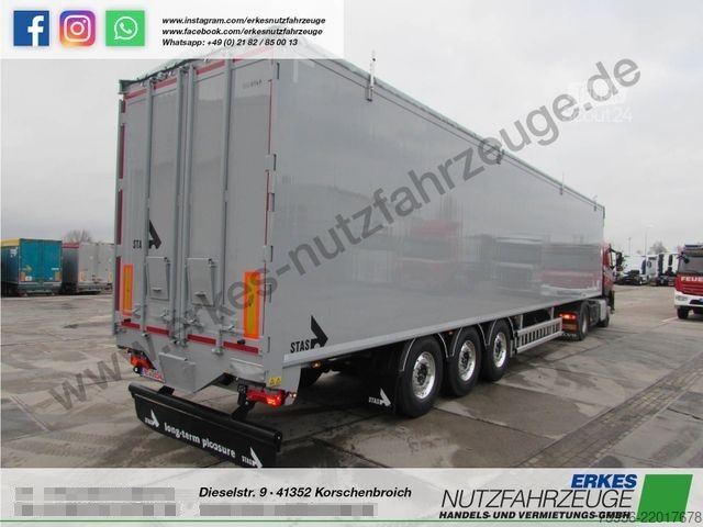 Puspriekabė su judančiomis grindimis STAS 13.50 "WF 87 Farmstar"
