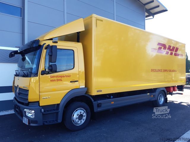 Skriňové nákladné vozidlo MERCEDES-BENZ Atego 1224L Koffer + LBW AHK Euro 6E