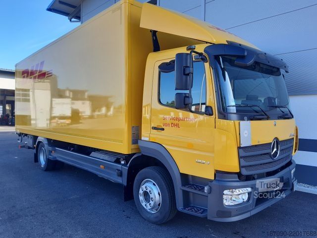 Skriňové nákladné vozidlo MERCEDES-BENZ Atego 1224L Koffer + LBW AHK Euro 6E
