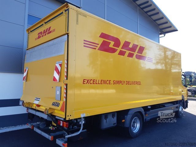 Skriňové nákladné vozidlo MERCEDES-BENZ Atego 1224L Koffer + LBW AHK Euro 6E