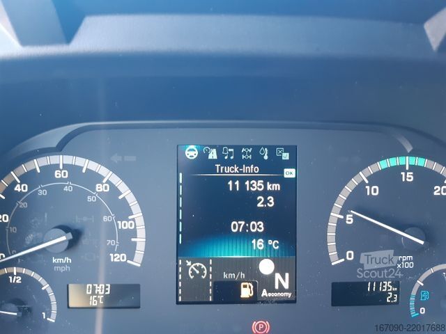 Skriňové nákladné vozidlo MERCEDES-BENZ Atego 1224L Koffer + LBW AHK Euro 6E