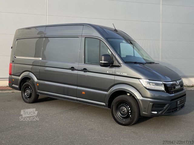 Furgon z wysokim dachem MAN TGE 3.200 L3H3 Kasten 4x4 CAMPER DREHSITZE AHK