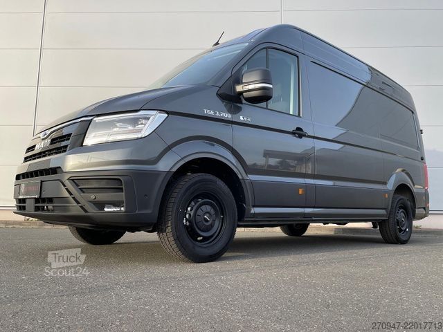 Furgon z wysokim dachem MAN TGE 3.200 L3H3 Kasten 4x4 CAMPER DREHSITZE AHK
