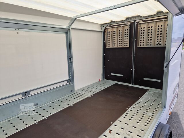 Automobilių gabenimo furgonas Brian James Trailers Race Sport 340-5000 Leichtmetallräder verfügbar aus Vorrat