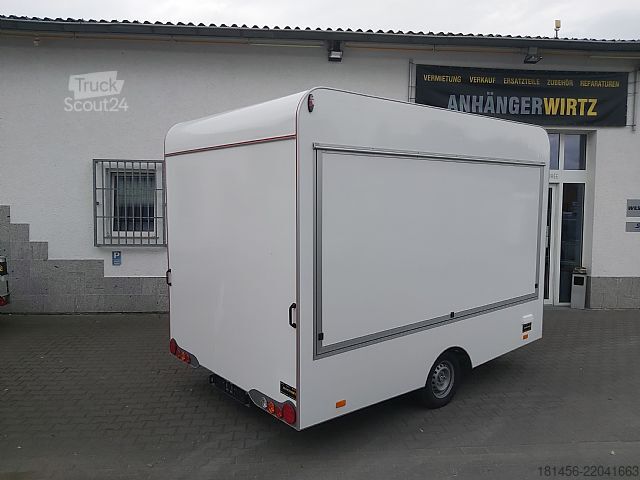 Myyntitraileri trailershop Frische Kühltheke Feinkost Gastro Verkaufsmobil
