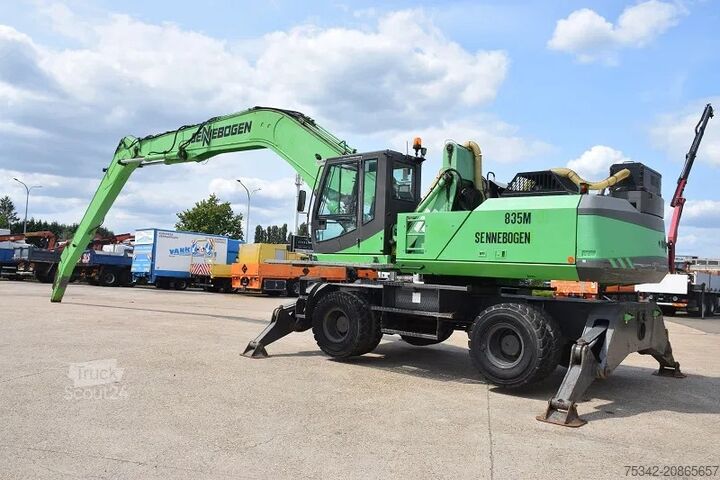 Mobiele graafmachine Sennebogen 835M